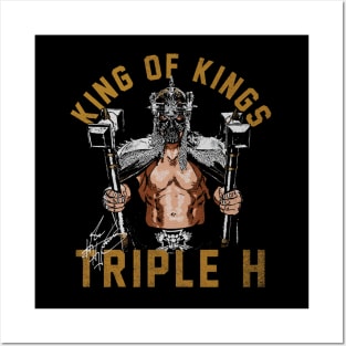 Triple H King Of Kings Posters and Art